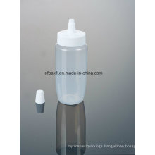 500g Plastic Honey Bottle Jam Bottle Ketchup Bottle with Sharpe Mouth